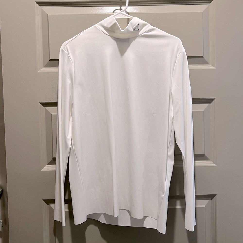Prada Stretch Cotton Turtleneck